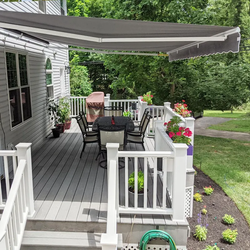 Retractable Awning for Patio/Deck/Porch Retractable Awning for Patio/Deck/Porch