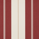 Awning Fabric Swatch Burgundy Cream BCR-D443